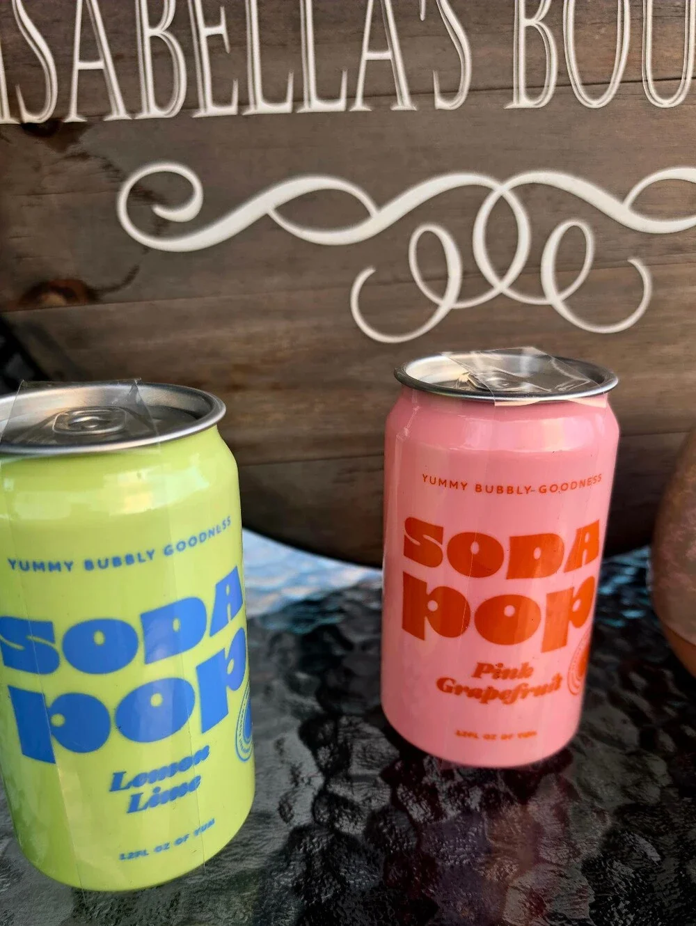 2 Secret Compartment Soda Pop  Cans